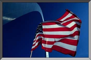 Arch and Flag